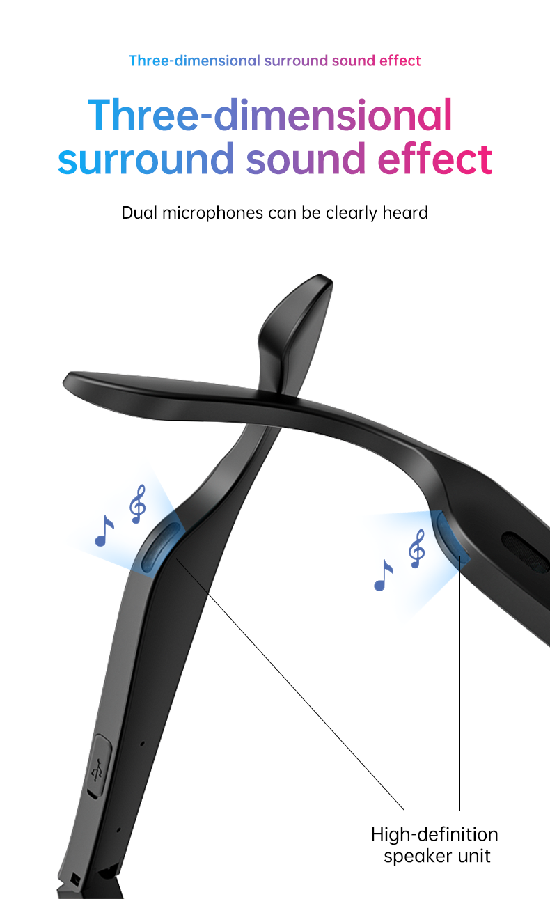 HP31Intelligent wireless multifunctional glasses Bluetooth stereo music call, talk, chat, listen to music, listen to books, work, fish, double ultraviolet protection, one-key call, long battery life.
