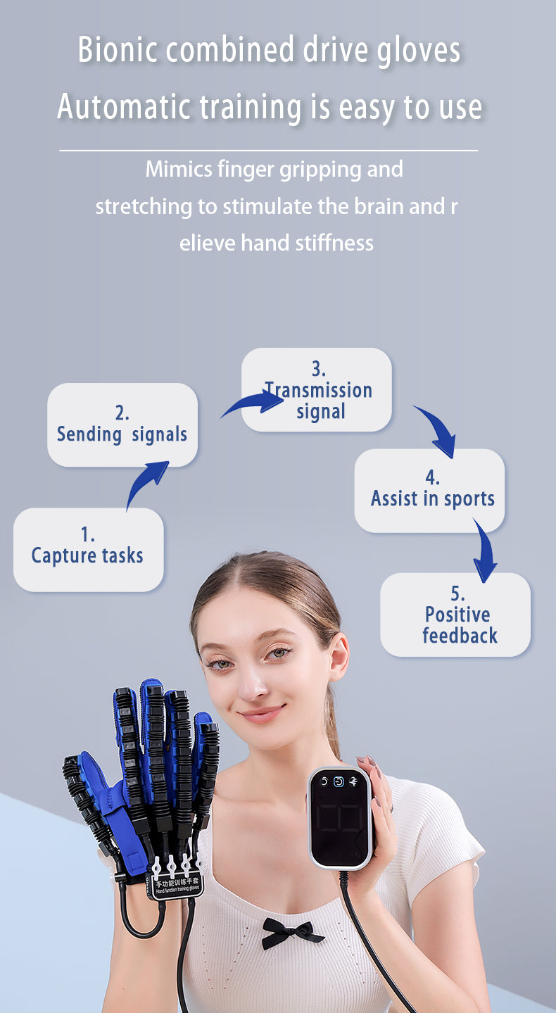 HP22The intelligent finger rehabilitation training instrument can adapt to the training of multiple fingers at the same time, and the simulation effect is good.