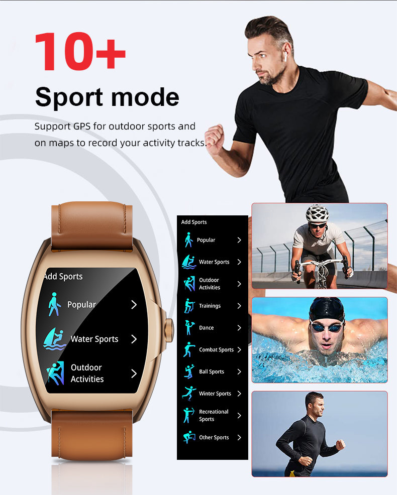 HP11 Bluetooth call Heart rate monitoring,step counting,music playback