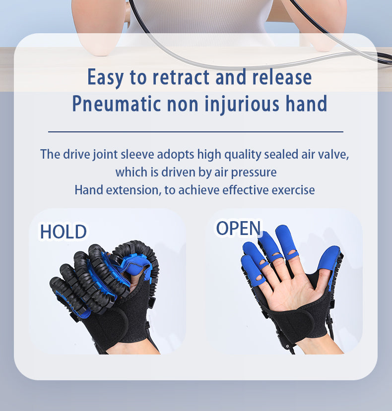 HP22The intelligent finger rehabilitation training instrument can adapt to the training of multiple fingers at the same time, and the simulation effect is good.
