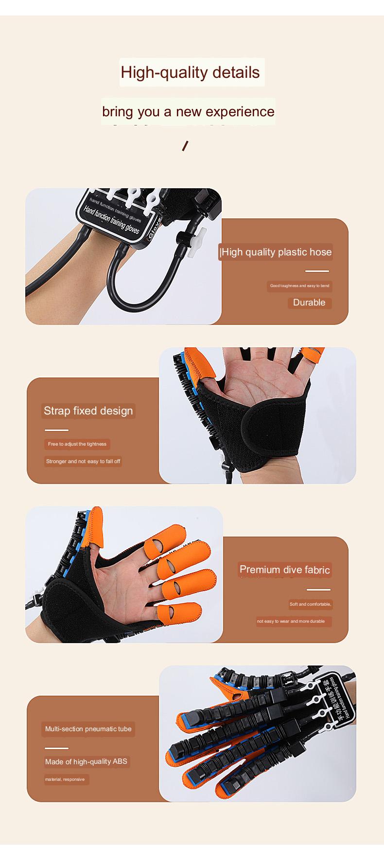 HP23The intelligent finger rehabilitation training instrument can adapt to the training of multiple fingers at the same time, and the simulation effect is good.