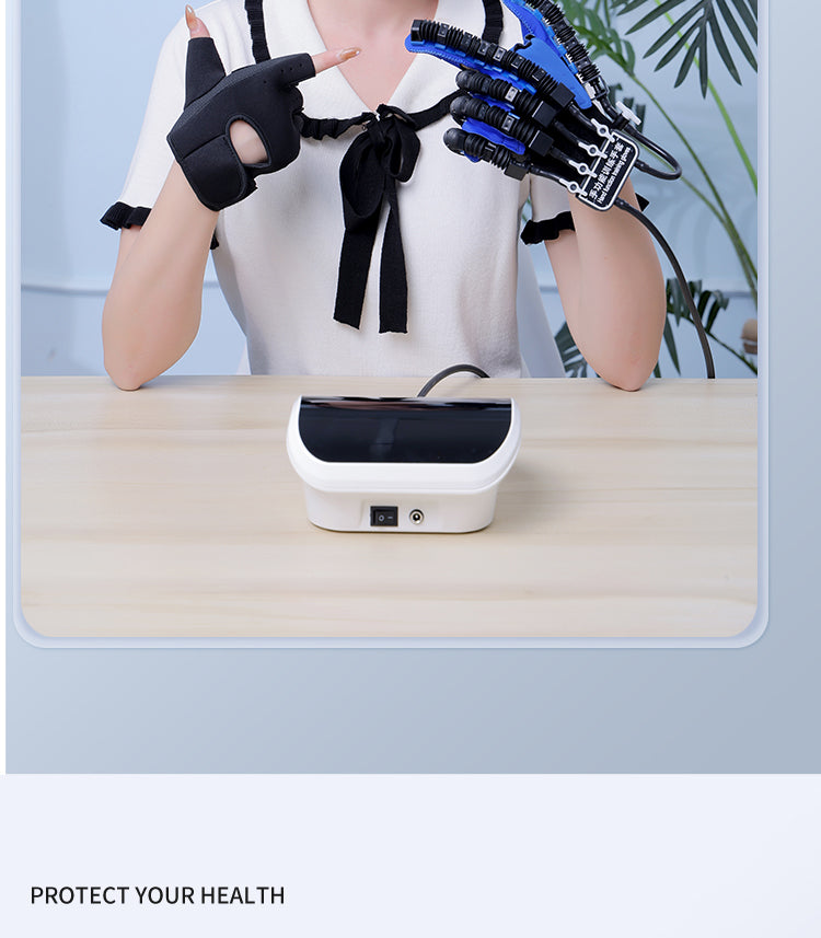 HP25The intelligent finger rehabilitation training instrument can adapt to the training of multiple fingers at the same time, and the simulation effect is good.