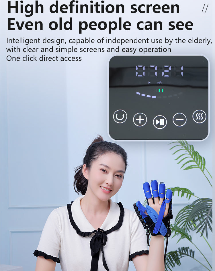 HP25The intelligent finger rehabilitation training instrument can adapt to the training of multiple fingers at the same time, and the simulation effect is good.