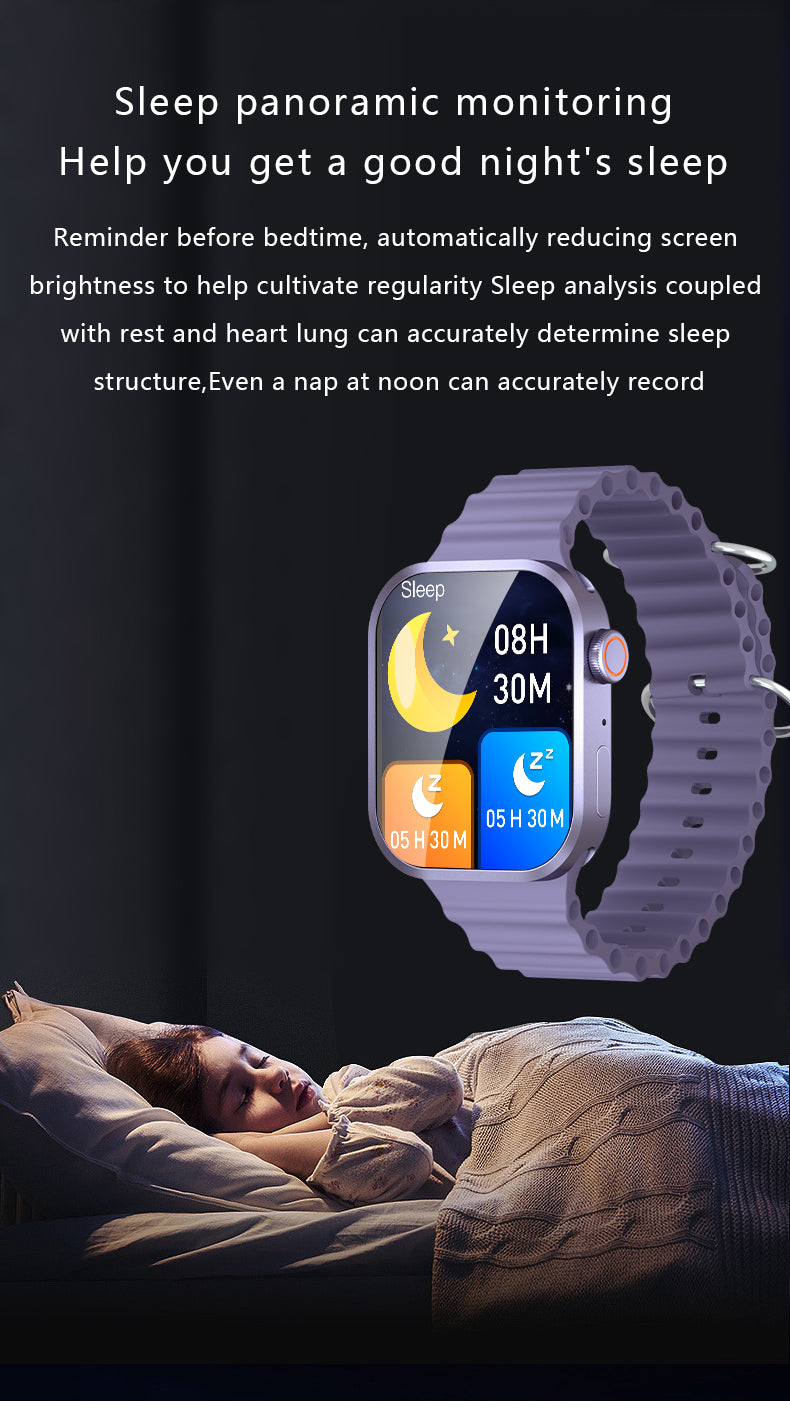 HP14Bluetooth call Heart rate monitoring,step counting,music playback