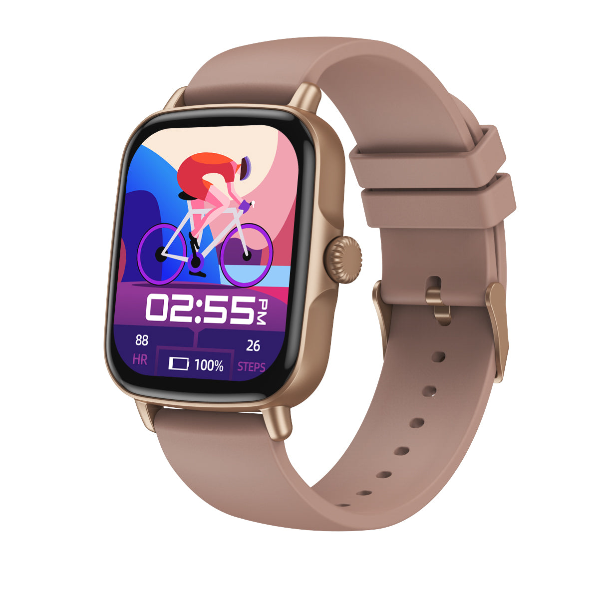 HP04 Bluetooth call Heart rate monitoring,step counting,music playback