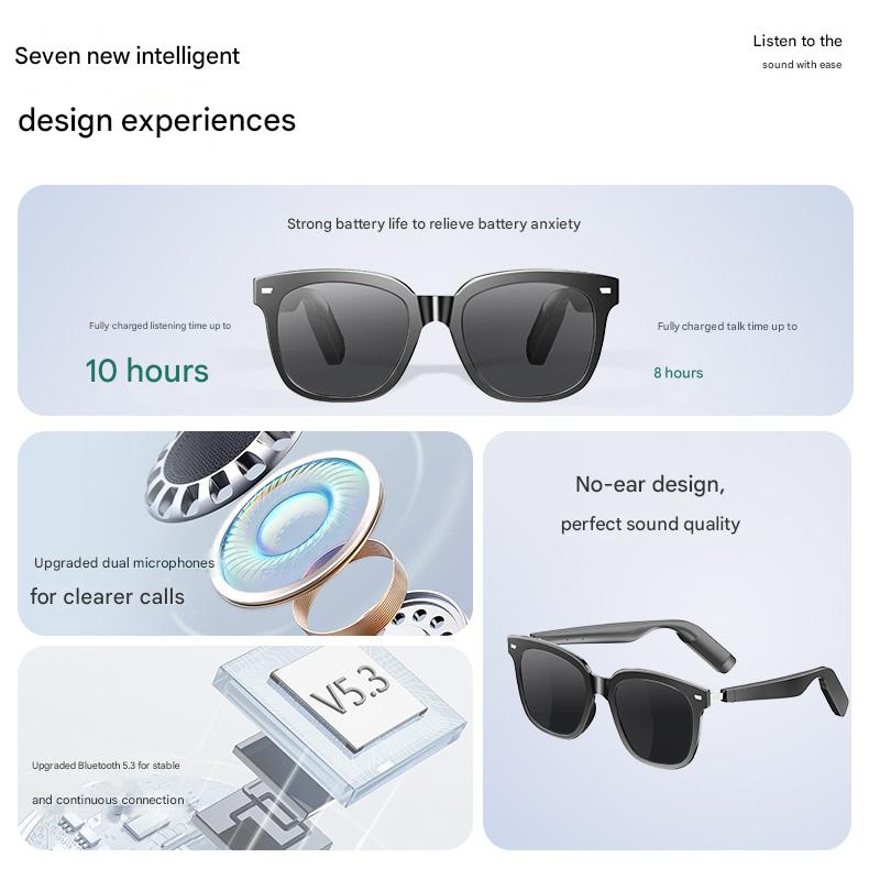 HP19 AI photography and videography fashion smart glasses AI photography and videography