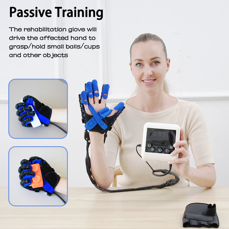HP26The intelligent finger rehabilitation training instrument can adapt to the training of multiple fingers at the same time, and the simulation effect is good.