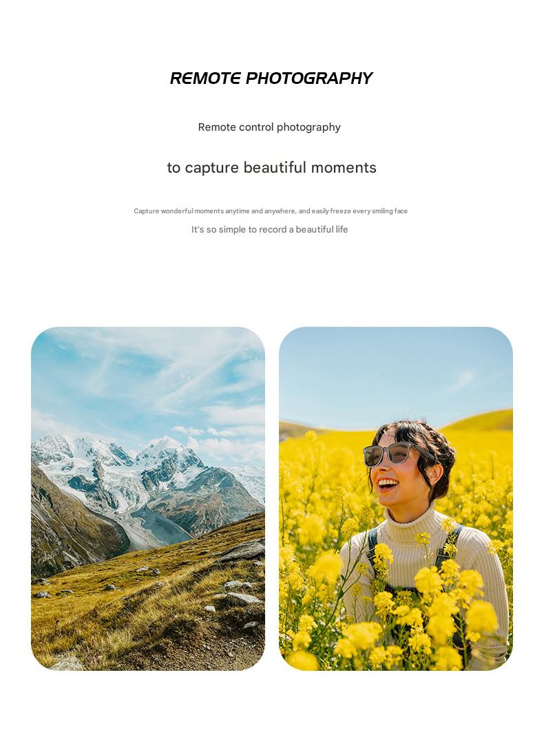HP19 AI photography and videography fashion smart glasses AI photography and videography