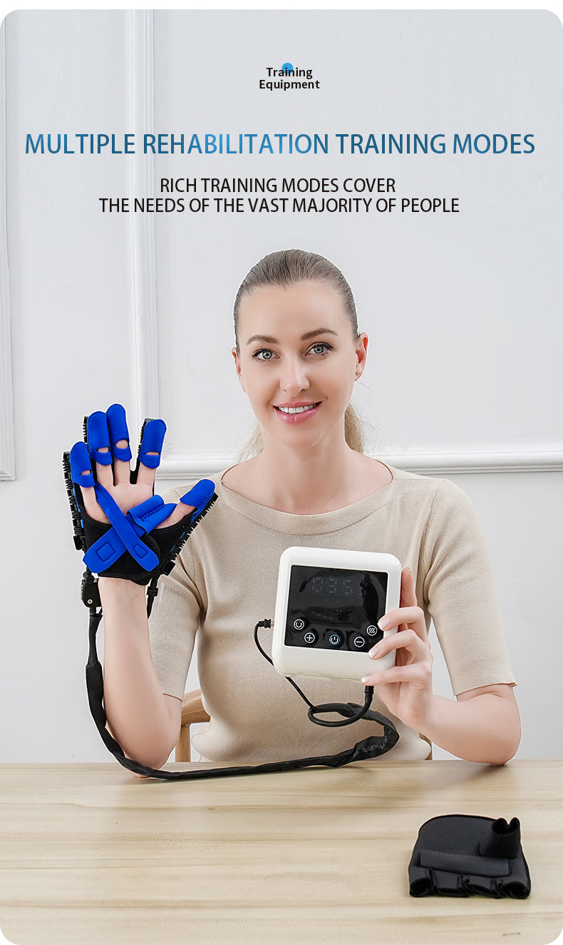 HP26The intelligent finger rehabilitation training instrument can adapt to the training of multiple fingers at the same time, and the simulation effect is good.