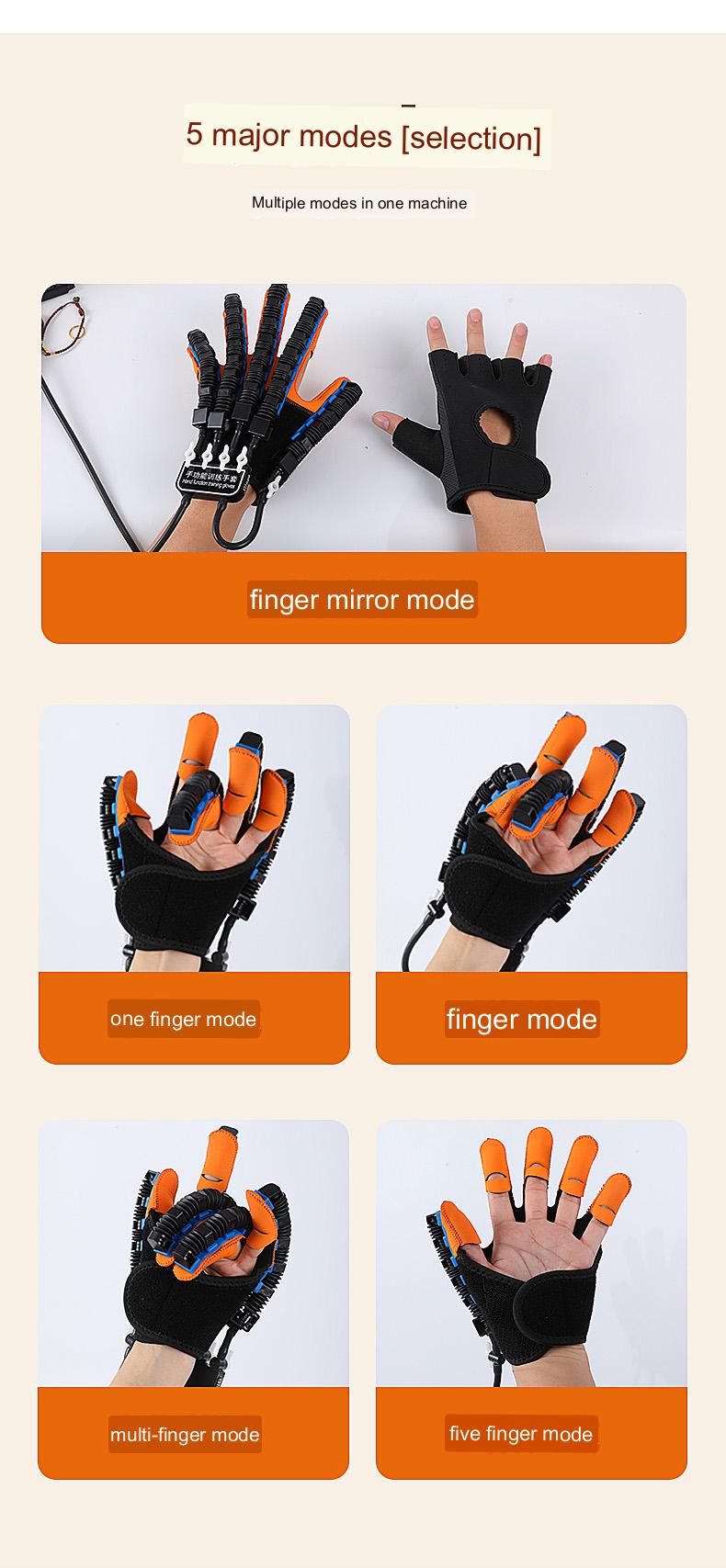 HP23The intelligent finger rehabilitation training instrument can adapt to the training of multiple fingers at the same time, and the simulation effect is good.