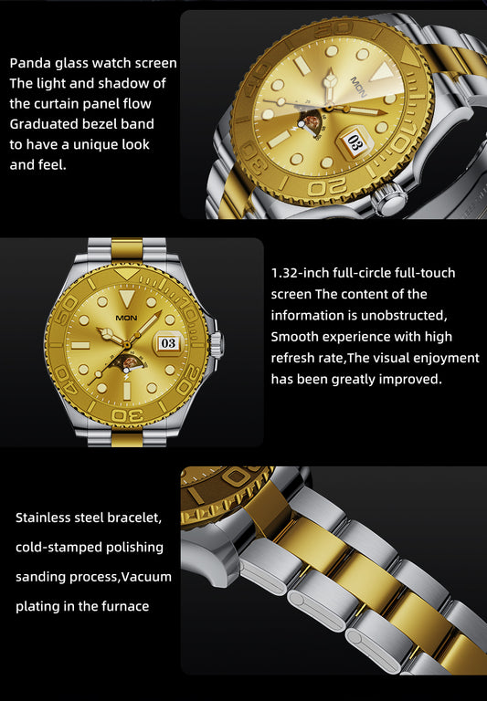 HP08 Bluetooth call Heart rate monitoring,step counting,music playback