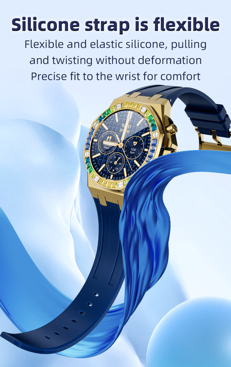 HP09 Bluetooth call Heart rate monitoring,step counting,music playback