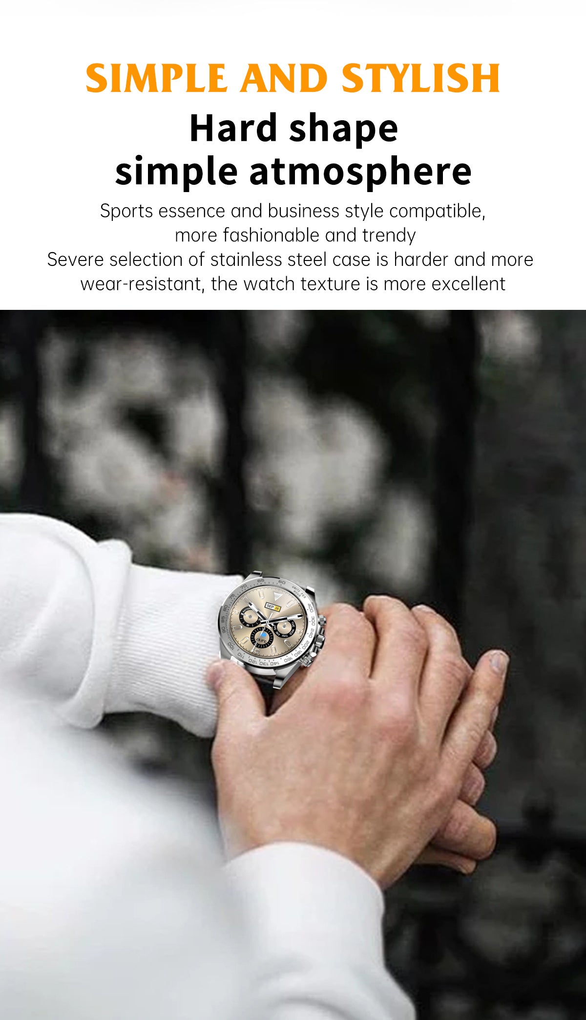 HP02 Bluetooth call Heart rate monitoring,step counting,music playback