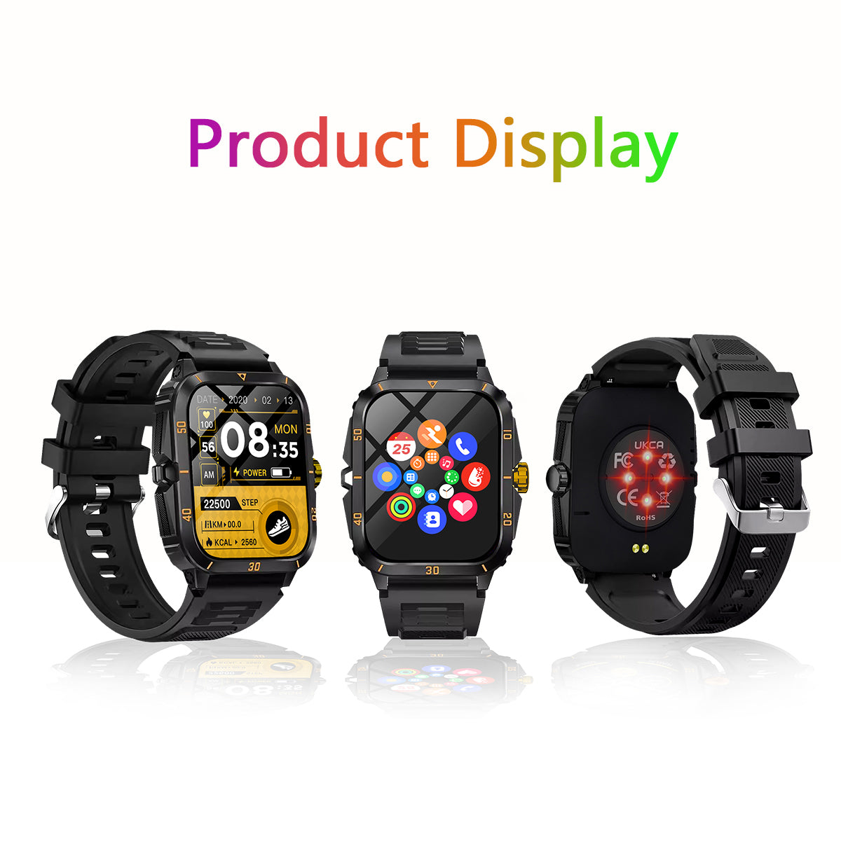 HP15Bluetooth call Heart rate monitoring,step counting,music playback