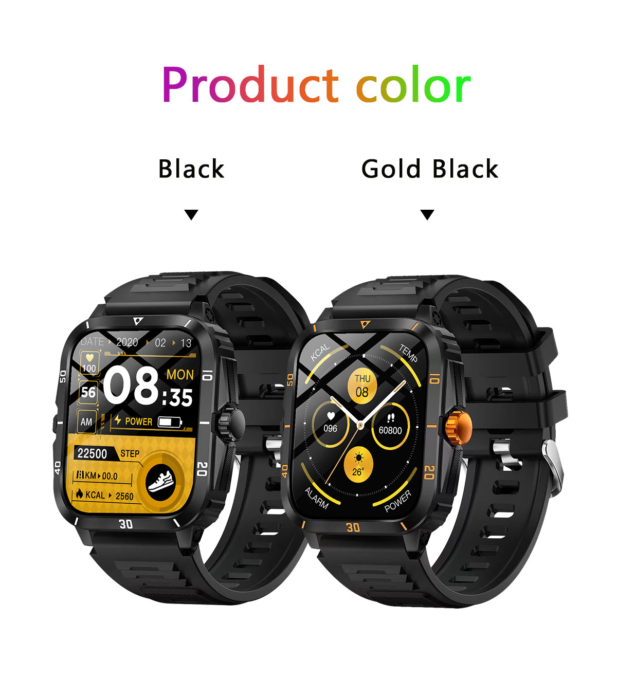 HP15Bluetooth call Heart rate monitoring,step counting,music playback