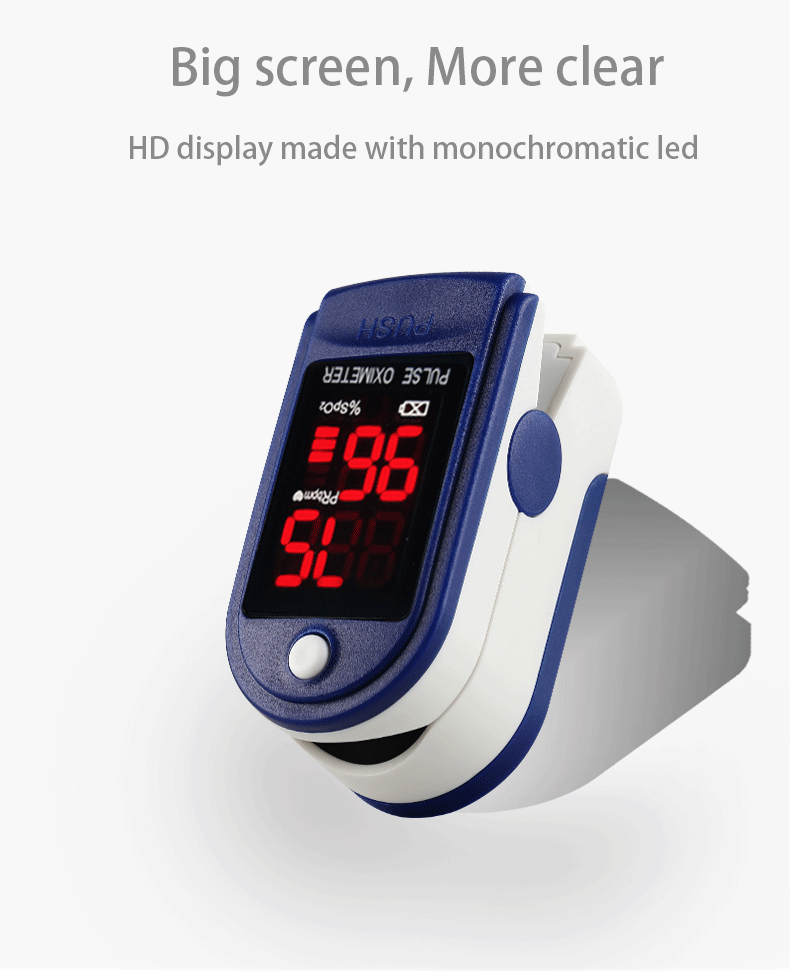 HP16 fingertip oximeter hospital with the same type of data accurate sensing sensitive fast speed