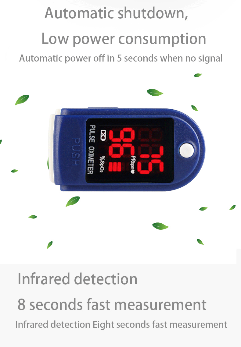HP16 fingertip oximeter hospital with the same type of data accurate sensing sensitive fast speed