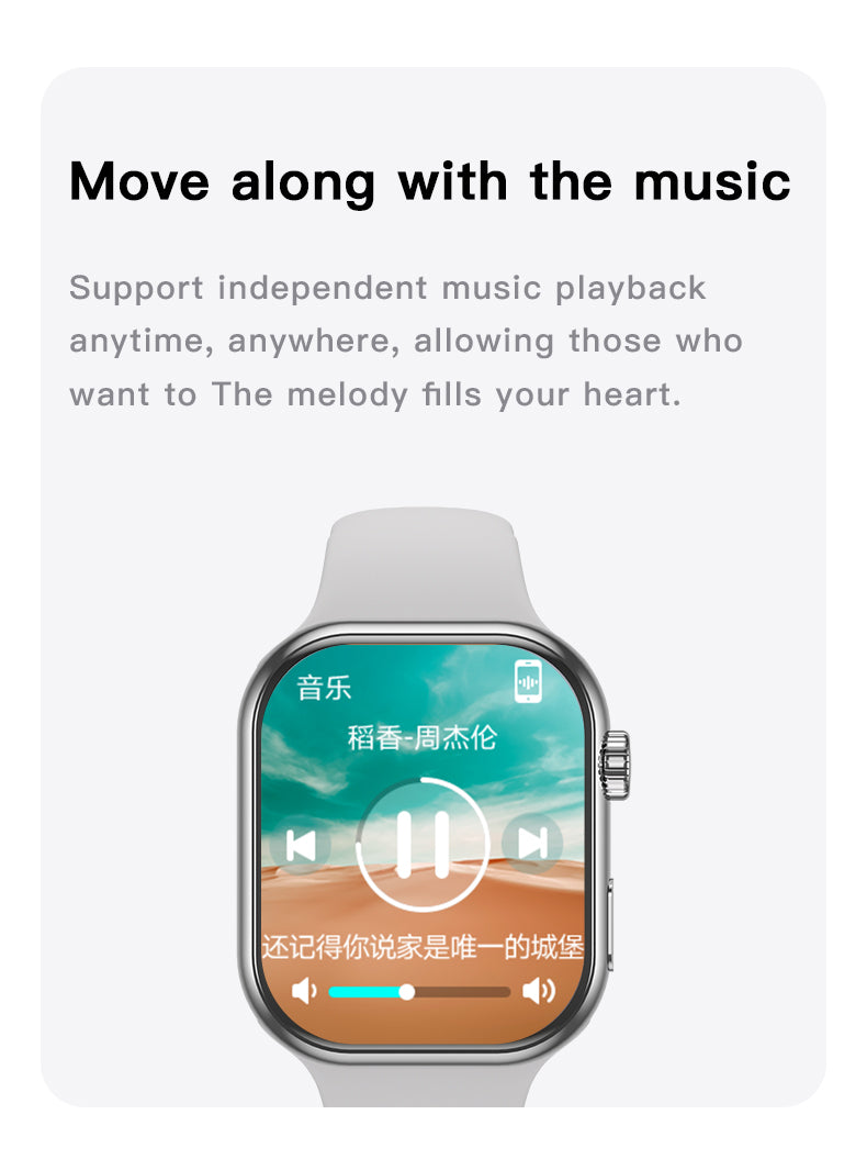 HP12Bluetooth call Heart rate monitoring,step counting,music playback