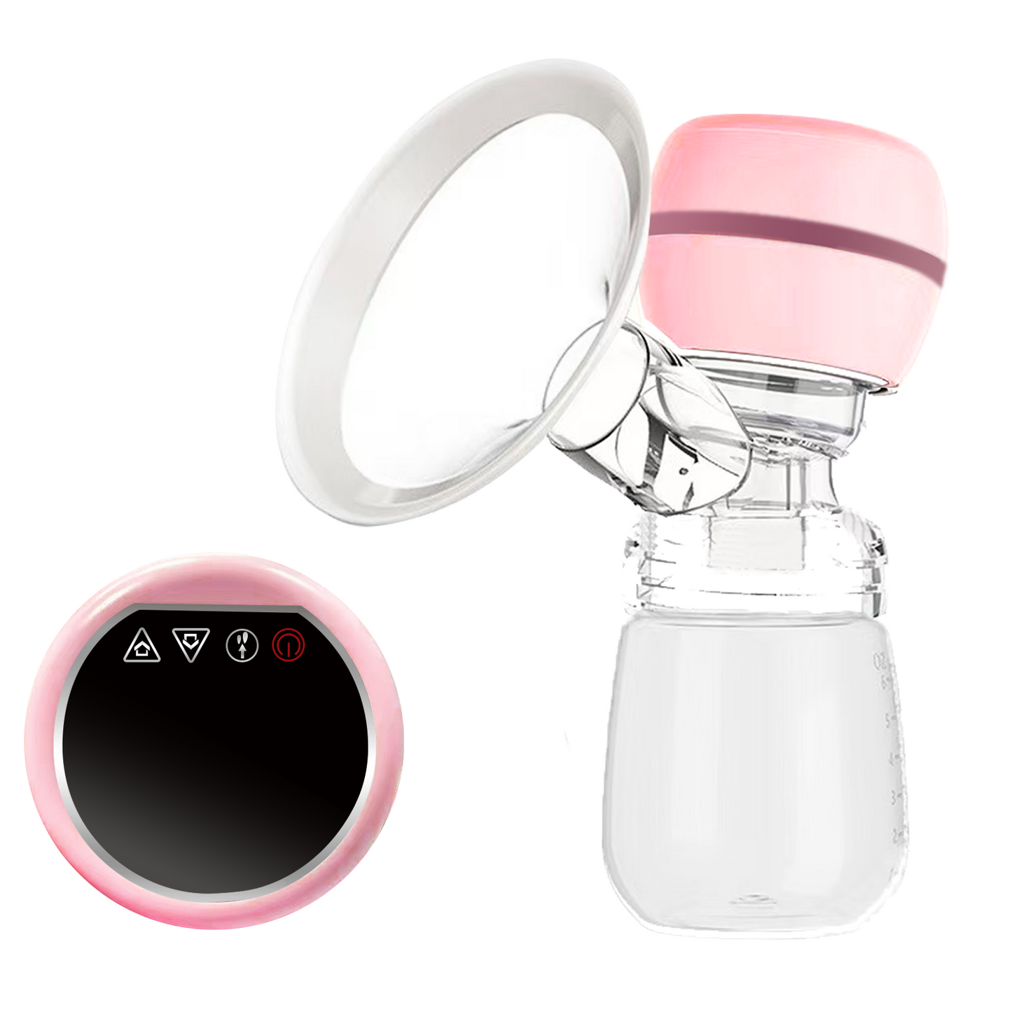 HP27 Multifunctional Electric Breast Pump features strong suction, skin-friendly touch without discomfort, and efficient double pumping.
