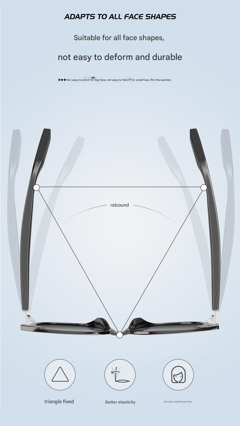 HP19 AI photography and videography fashion smart glasses AI photography and videography