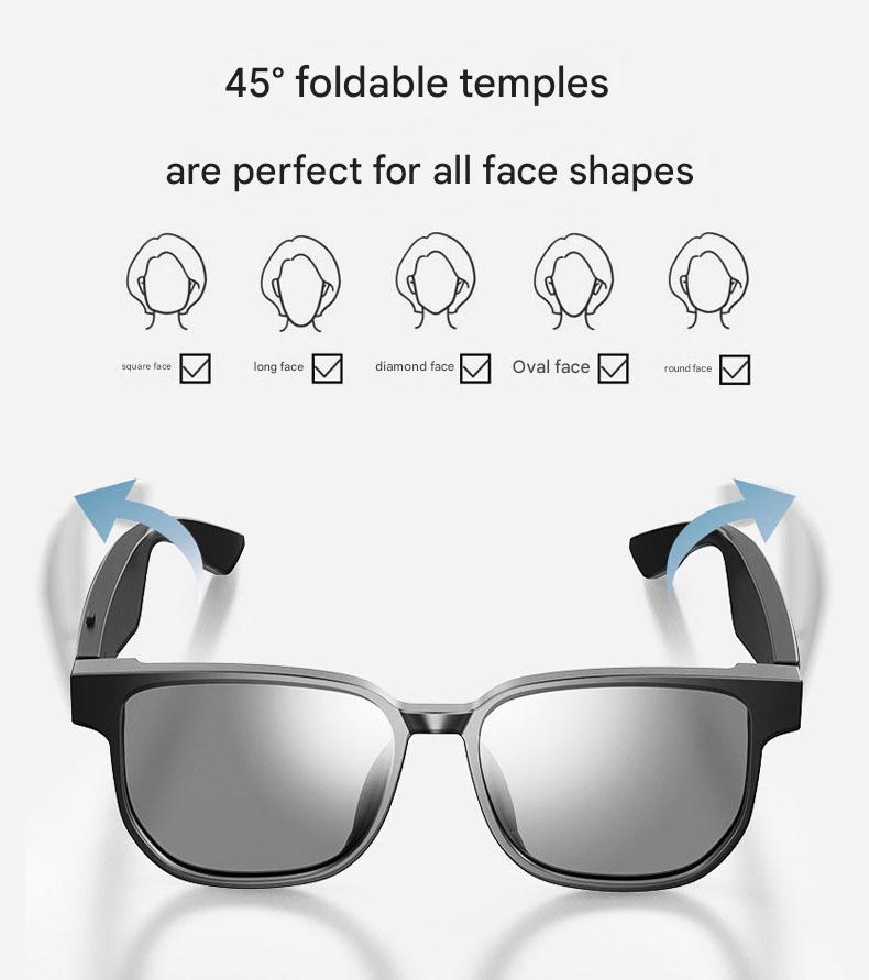 HP21 AI photography and videography fashion smart glasses AI photography and videography
