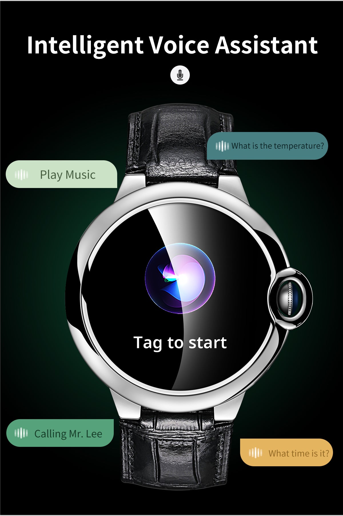 HP06 Bluetooth call Heart rate monitoring,step counting,music playback
