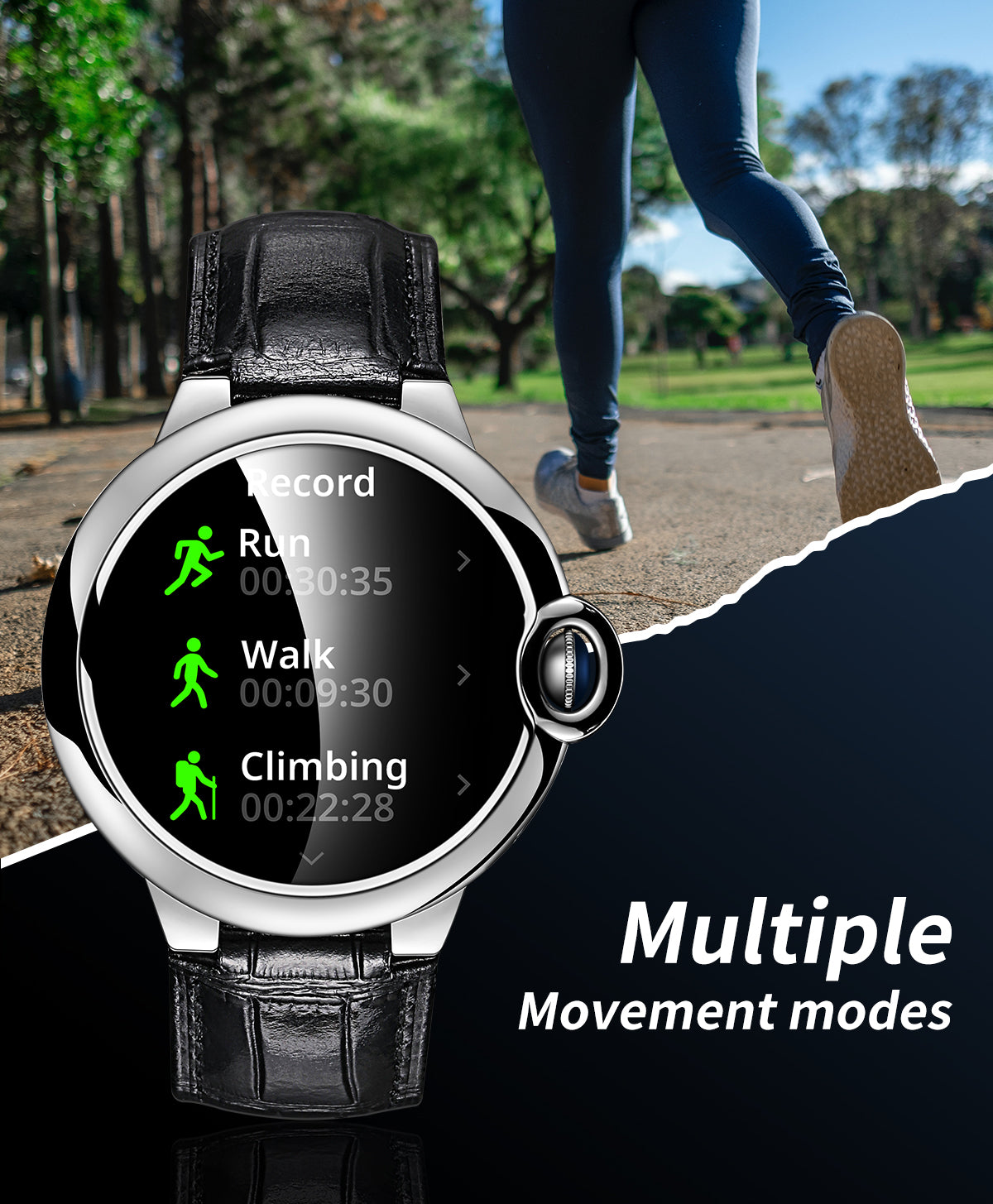 HP06 Bluetooth call Heart rate monitoring,step counting,music playback