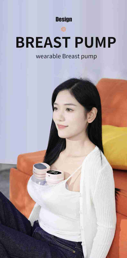 HP27 Electric Breast Pump - Double Pumping Strong Suction Skin-Friendly Comfortable