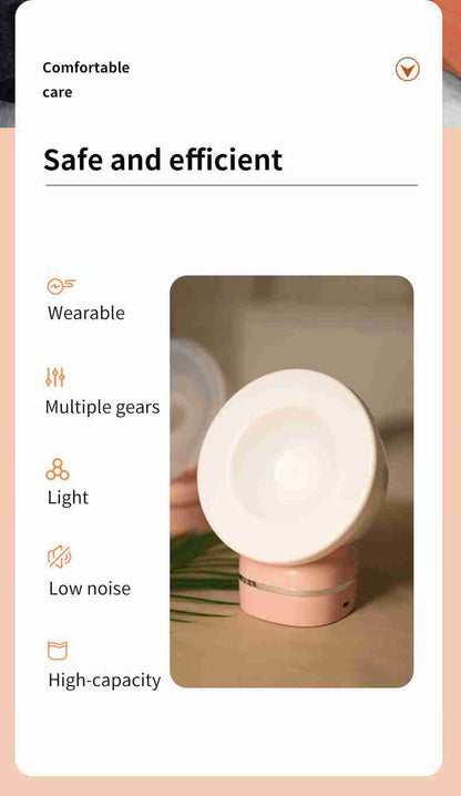 HP27 Electric Breast Pump - Double Pumping Strong Suction Skin-Friendly Comfortable