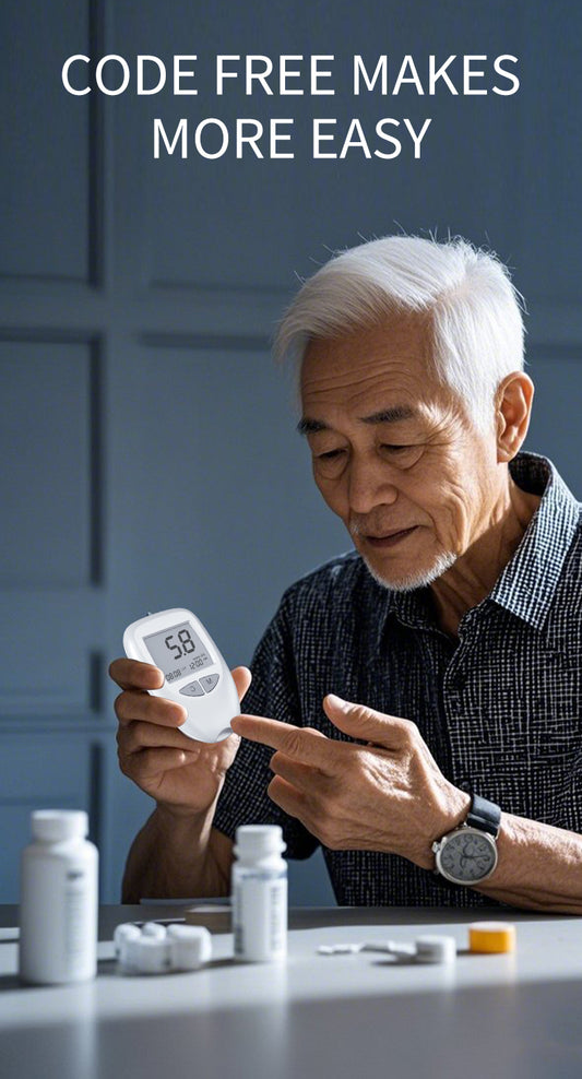 HP29The blood glucose meter has a fast test speed, a large screen for data storage, a small amount of blood collection, simple operation, accurate and fast data.