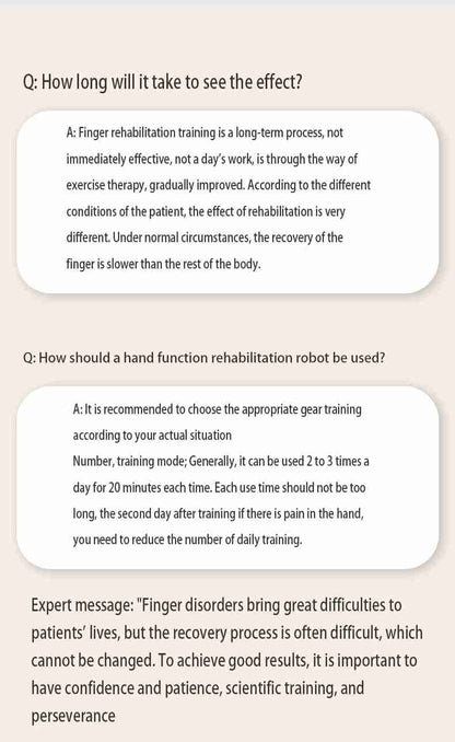 HP22 Intelligent Finger Rehabilitation Trainer - Multi-Finger Therapy Device Recovery Exercise