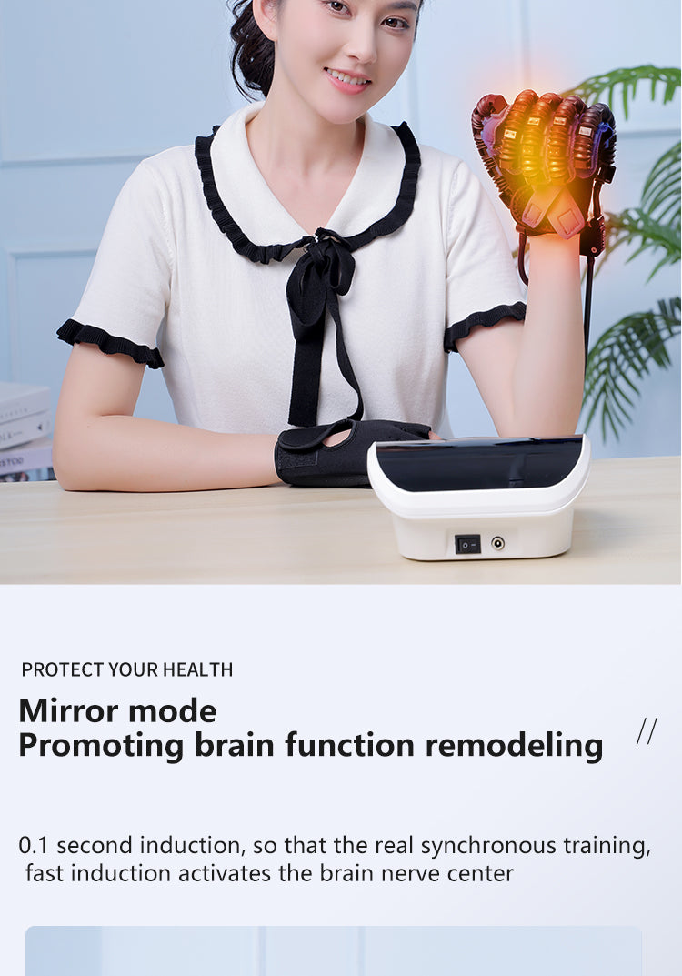 HP25The intelligent finger rehabilitation training instrument can adapt to the training of multiple fingers at the same time, and the simulation effect is good.