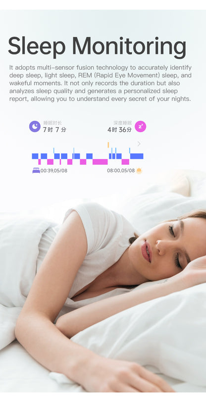 HP54 Smart Ring ,Exquisite stainless steel,Heart Rate Monitoring, Blood Oxygen Monitoring, Blood Pressure Monitoring, Step Counting, Exercise, Remote Care