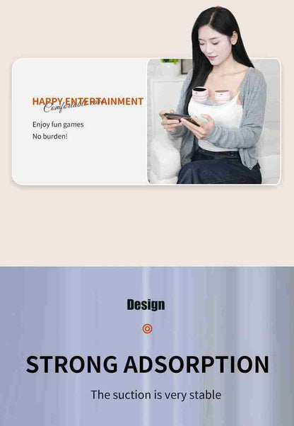 HP27 Electric Breast Pump - Double Pumping Strong Suction Skin-Friendly Comfortable