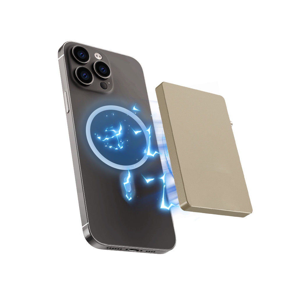 HP63 TOYFID All-Aluminum Pop Up Slide Rfid Slim Card Holder Wallet With Airtag Holder