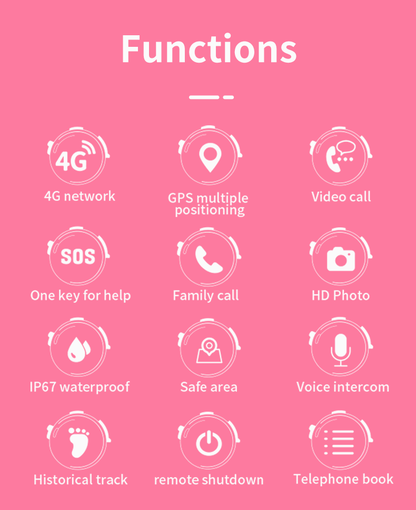 HP37 Smart products Watches, bracelets, rings, translation pens all Netcom，HD Photo，Android intelligent system   Call function：&nbsp;Voice call, video call(app)