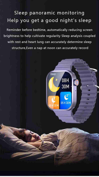 HP14 Business Smart Watch - Executive Stainless Steel Bluetooth Call Health Tracker