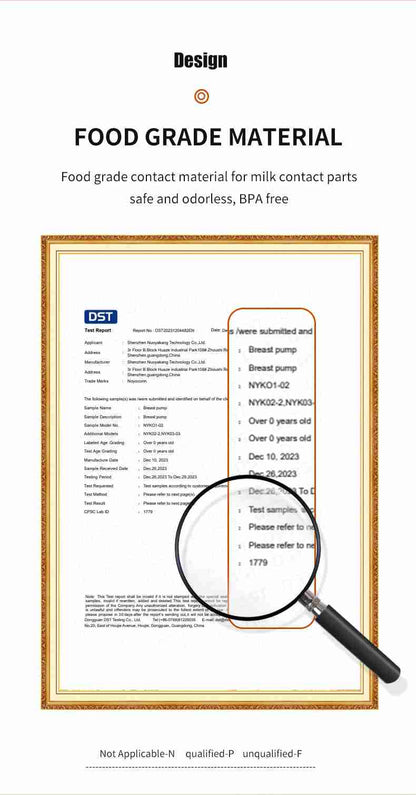 HP27 Electric Breast Pump - Double Pumping Strong Suction Skin-Friendly Comfortable