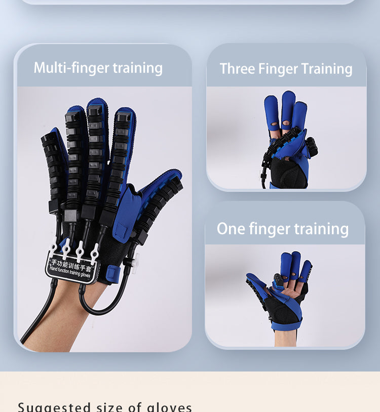 HP25The intelligent finger rehabilitation training instrument can adapt to the training of multiple fingers at the same time, and the simulation effect is good.
