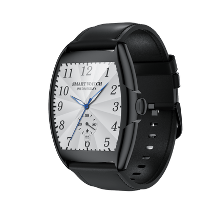 HP11 Business Smart Watch - Stainless Steel Band Rotating Dial Bluetooth Call Health Monitor