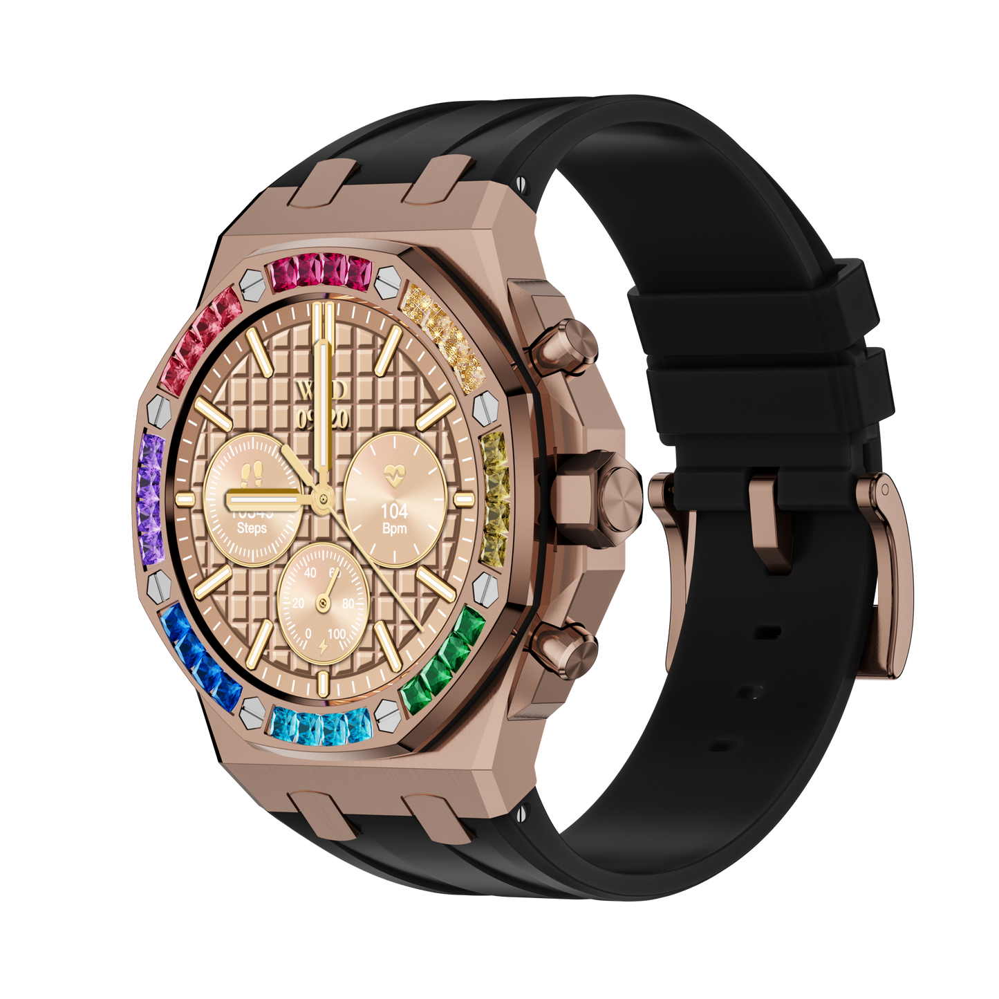 HP09 Bluetooth call Heart rate monitoring,step counting,music playback