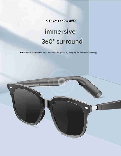 HP19 AI Smart Glasses - Photography Videography Fashion Eyewear Hands-Free Camera
