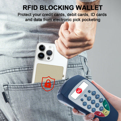 HP63 TOYFID All-Aluminum Pop Up Slide Rfid Slim Card Holder Wallet With Airtag Holder