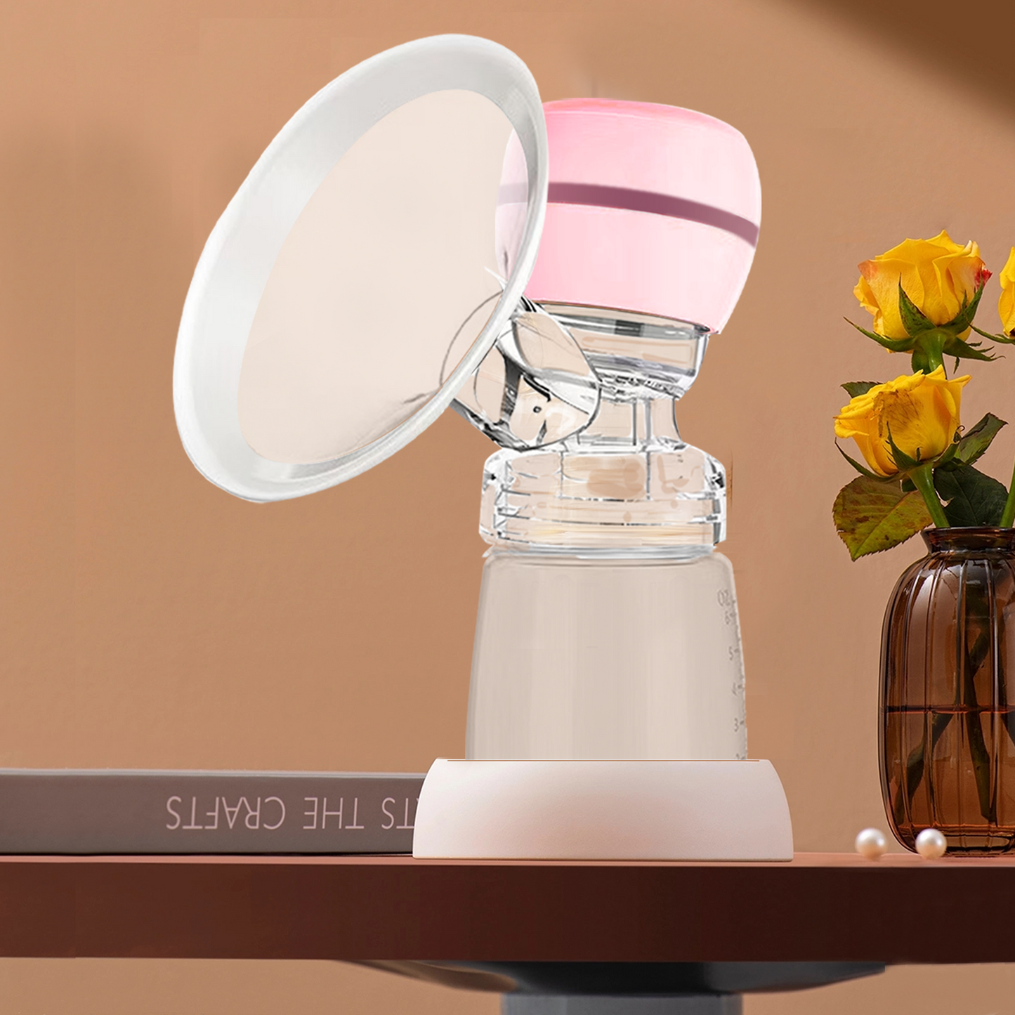 HP27 Multifunctional Electric Breast Pump features strong suction, skin-friendly touch without discomfort, and efficient double pumping.