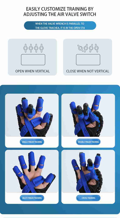 HP26 Intelligent Finger Rehabilitation Trainer - Multi-Finger Therapy Device Recovery Exercise