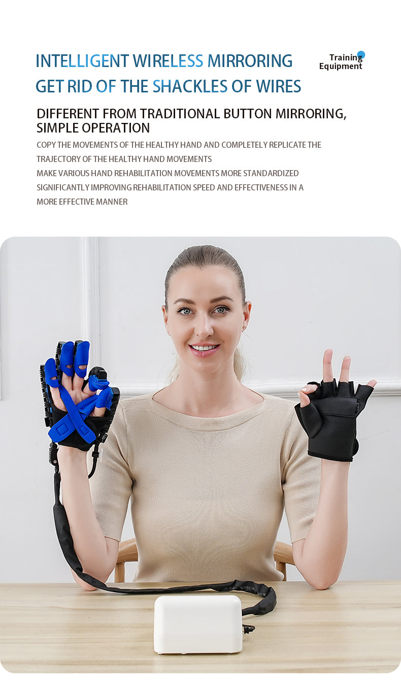 HP26The intelligent finger rehabilitation training instrument can adapt to the training of multiple fingers at the same time, and the simulation effect is good.