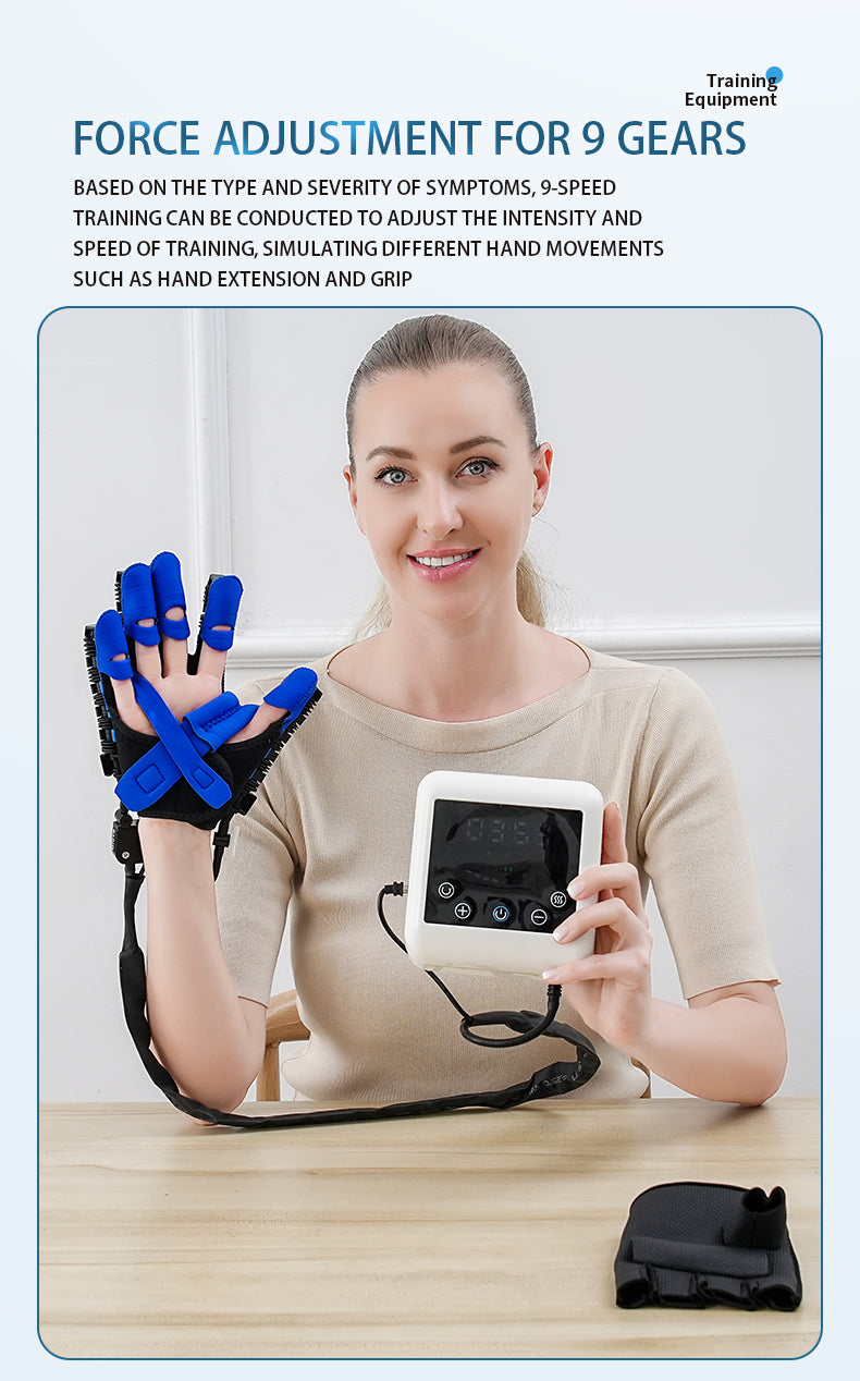 HP26The intelligent finger rehabilitation training instrument can adapt to the training of multiple fingers at the same time, and the simulation effect is good.