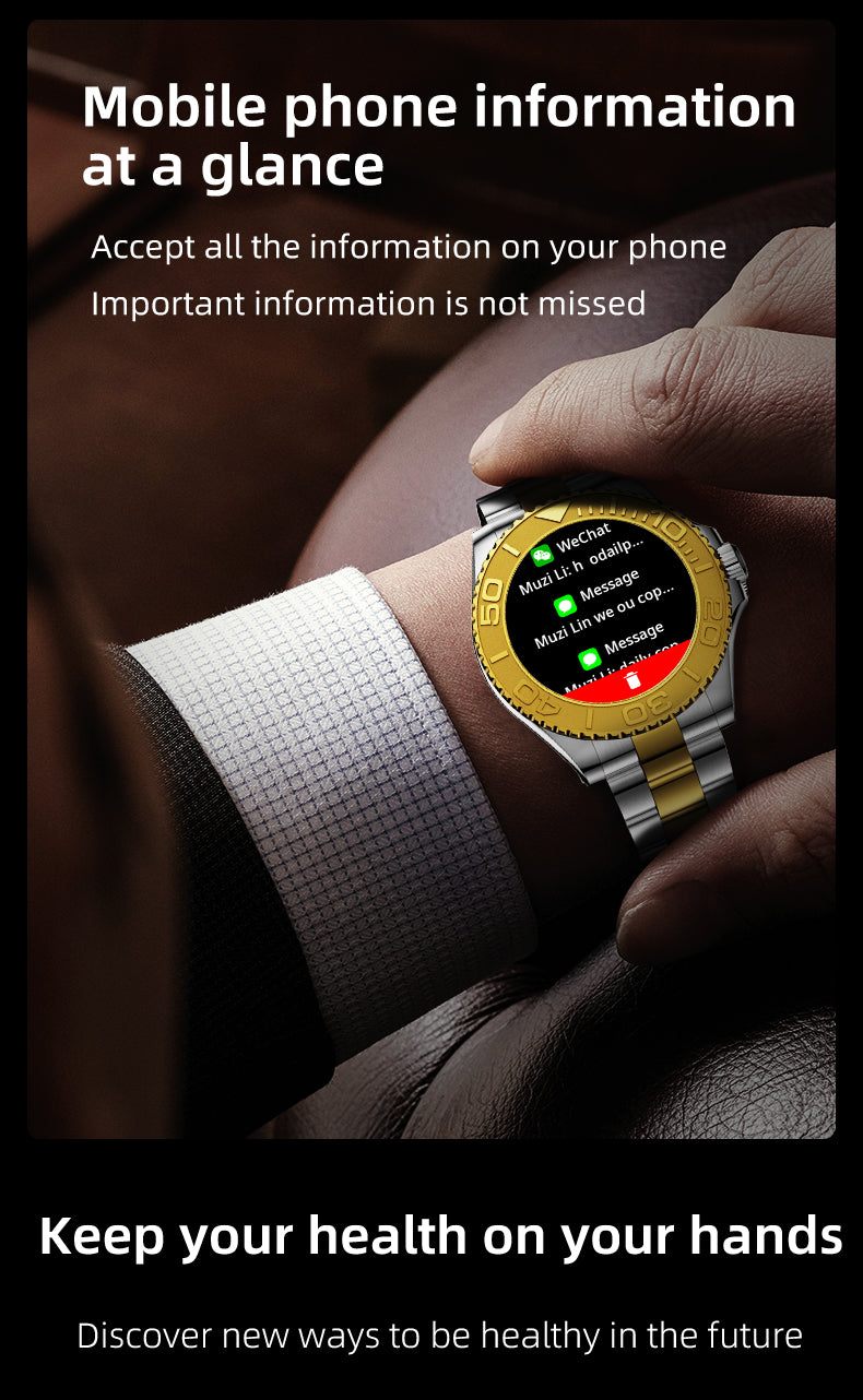 HP08 Bluetooth call Heart rate monitoring,step counting,music playback