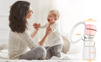 HP27 Electric Breast Pump - Double Pumping Strong Suction Skin-Friendly Comfortable