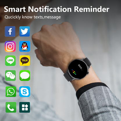 HP45 ECG monitor Smart Watch Non Invasive Blood Glucose Smart Watch with Blood Component Analysis